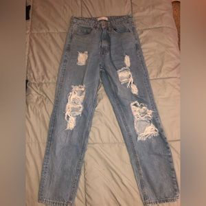 ripped jeans